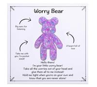 Pocket Hug Gift, A Little Pocket Hug Bear with Pocket Hug Card, Pocket Hugs for Friends, Cute Bear Pocket Hug Keepsake Ornament, Thinking of You Gifts for Birthday Wedding