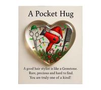 Pocket Hug Gift Exchange Contains An Acrylic Figurine And A Greeting Card Suitable For Various Occasions As A Commemorative Gift To Witness Friendship. Complete Ornament Set (B, A)