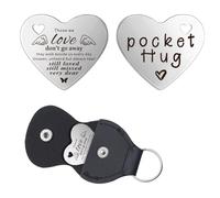 Pocket Hug Grief Bereavement Gifts for Women Men Those We Love Don't Go Away Keyring Remembrance Memorial Gifts for Loss of Loved One Sympathy Gift for Nan Mum Dad Memorial Gifts for Men Women