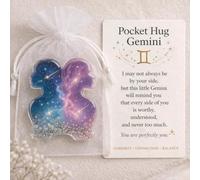 Pocket Hug Guardians, Constellation Shape Pockets Hugs Gifts, Resin Constellation Positive Pocket Hug Token Emotional Gift with Inspirational Card Back to School Gifts for Colleagues Friend Teacher