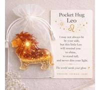 Pocket Hug Guardians, Constellation Shape Pockets Hugs Gifts, Resin Constellation Positive Pocket Hug Token Emotional Gift with Inspirational Card Back to School Gifts for Colleagues Friend Teacher