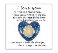 Pocket Hug Heart for Friends, Thinking of You Gifts, Keepsake University Gifts, Sending a Hug for Her, for Birthday Wedding Mothers Day Valentines