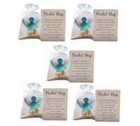 Pocket Hug in Memory Dead,Emotional Grief Support Beach Themed Card,Beach,Sympathy with Healing Gift with