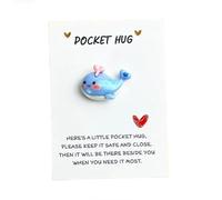 Pocket Hug Pocket Hug Cards with Animals Good Luck Get Well Soon Gifts for Women Pocket Hugs for Friends Positive GIFS for Her Women Kids Age 3+