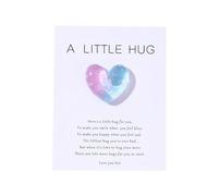 Pocket Hug Token Christmas Pocket Hug Heart Shaped Pocket Hug Cards Emotional Support Gift with Greeting Card for Women Men Best Friends Children's Day Birthday Christmas Valentine's Day Gift (E)