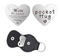 Pocket Hug Token for Mum - Birthday, Retirement, and for Mother from Son - Women's Presents for Mom, Mama, Mommy, Step Mum
