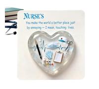 Pocket Hugs-6cm Pockets Hugs Heart Keepsake,Portable Inspirational Card,Handmade Pocket Nurse Hug For Nursing Students Healthcare Persons Hospital Staff