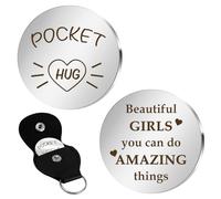 Pocket Hugs for Girls - Stocking Fillers for Daughters and Best Friends - Anxiety Relief Christmas Gifts
