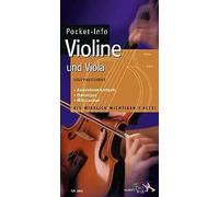 Pocket-Info Violin and Viola Hugo Pinksterboer Schott Music