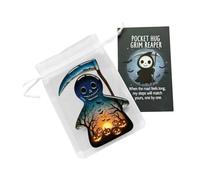 Pocket Inspirational Cards | Halloween Charm with Supportive Cards - Motivational Figures Party Favors for Support Daily Study Travel Companion Classroom School Office