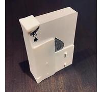 Pocket King Magic Tricks Full 52 Card Pocket Index Device The Named Card Appearing in Hand Stage Illusions Magician Gimmicks Mental Magic Props