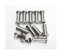 Pocket Knife Pivot Pin,Folding Knives Screw and Bolts,EDC Knifemakers Corby Fasteners Rivets,DIY Knife Handle Studs,Pack of 10 (0.196")