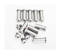 Pocket Knife Pivot Pin,Folding Knives Screw and Bolts,EDC Knifemakers Corby Fasteners Rivets,DIY Knife Handle Studs,Pack of 10 (0.236")