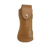 Pocket Knife Sheath, Leather Knife Holster Handmade Knife Pouch with Snap Closure Fit 4.5" Trapper Knife Folding Knife (without knife)