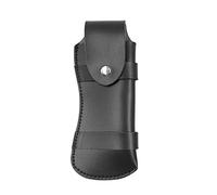 Pocket Knife Sheath, Leather Knife Holster Handmade Knife Pouch with Snap Closure Fit 4.5" Trapper Knife Folding Knife (Without Knife)