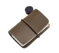 Pocket Leather Notebooks 1.25x1.88Inch Small Journal Writing Pad 60 Pages Unlined for Business Professional and Student Leather Notepads