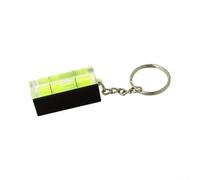 Pocket Level Tool 3-Pack for Keychain Magnetic | Strong magnetic base, hands-free metal mounting, clear acrylic view, 3pcs for value pack, keychain ready(3pcs)