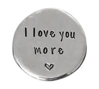 Pocket Love Tokens, Pocket Love, Inspirational Coin Feeling of Love - Memorial Keepsake of Love Coin Collection to Inspire and Give Him Luck
