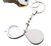Pocket Magnifying Glass - Small Folding Magnifying Glass with Keyring | Portable Elderly Eye | Mini Pocket Magnifier Pockets Magnifier for Reading Science | Jewellery Rocks Coins Watches