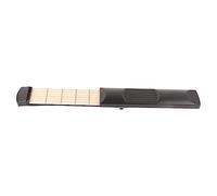 Pocket Mahogany Fingerboard 6 String 6 Fret Portable Guitar for Beginner Practice Training Ideal for Guitarist, Mahogany Wood
