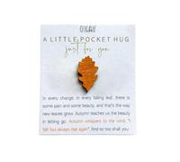 Pocket Maple Hug | Pocket Maple Keepsake - Long Distance Relationship Keepsake for Family, Couple, Kids, Lover