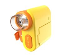 Pocket Microscope 4K 2-Inch Display Manual Focus Type-C for Kids, Yellow