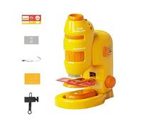 Pocket Microscope for - Microscope with Adjustable LED Lights | 20X-60X Pocket Microscope with LED Light Microscope for Educational Experiments