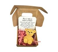 Pocket Mini Bears In Box, Little Pocket Bears With Inspirational Card, For Graduation Birth Gifts Sympathy
