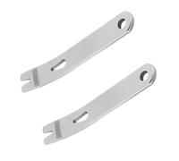 Pocket Mini Crank Crowbar Keychain, Micro Tactical Survival Tool, Stainless Steel Multifunctional Pry Bar for Outdoor Camping, Hiking