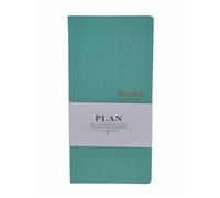 Pocket Monthly Weekly Planner Undated Weekly Planner 144 Pages Notebook Organiser Agenda (light blue)