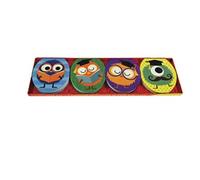 Pocket Note Set of 4 Mini Pads: School Monsters