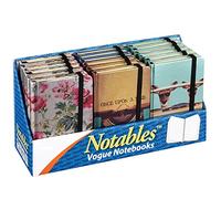 Pocket Notebook B7 Vogue 80 Pages Hardback Ruled Small Notepad- Personel Diary Metallic Fashion Design Writing Pad- School or Office writing pads, Cute Mini Notebook (Pack of Any 3)