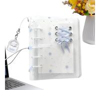 Pocket Notebook | Clear Snowflake Smooth Writing | Little Notebook School Pocket Journal,for Women Students Kids College Office Home Work Study Travel Trip