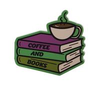 Pocket Notebook Shaped - Pulteney Press (Coffee And Books)