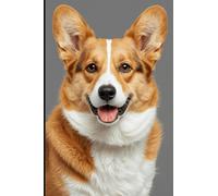 Pocket Notebook: Small 4x6 100 lined sheets personal Welsh Corgi theme purse size notepad for notes, messeges, reminders, shopping lists