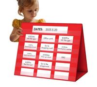 Pocket Notice Board - Folder Holder - Double Sided Folding Board for Showing and Organising, Ideal for Children, Teachers, Preschool, Primary School and Home