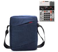 Pocket Operator Bag - Splashproof Crossbody Pouch Case for Teenage Engineering K.O. II Sampler EP-133 K.O II Sampler, Synthesizer and Drum Machine with Adjustable Strap (navy blue)
