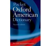 Pocket Oxford American Dictionary by Oxford Dictionary - 9780195301632