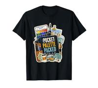 Pocket Palette Packed Urban Sketching Kit T-Shirt