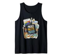 Pocket Palette Packed Urban Sketching Kit Tank Top