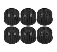 Pocket Palm Comb Lightweight Handheld Massager 6pcs Hair Brush for Men