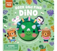 Pocket Pals: S nd Find Dino : with A Cute Removable Zip-Up Bag