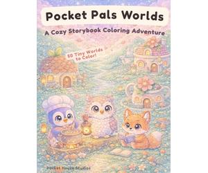 Pocket Pals Worlds: A Cozy Storybook Coloring Adventure
