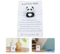 Pocket Panda,Pocket Panda Hug,A Little Poc/ket Pand/a H/ug,Pan/da Gi/fts,Mini Animal Pock/et Hug Decoration,Good Luck Gif/ts for Friends,Pa/nda Thinking of You G/ifts,Cute Ornament for Celebrating