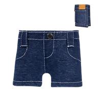 Pocket Pants Mini Jeans Wallet, Cute Foldable Denim Coin Purse Small Card Holder, Funny Folding Card Holder with Card Slots for Women Slim Compact Travel Purse (1pcs)