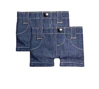 Pocket Pants Mini Jeans Wallet,Slim Compact Bifold Pocket Purse,Portable Foldable Denim Coin Purse Small Card Holder,for Cards Keys or Cash,Small Travel Wallet