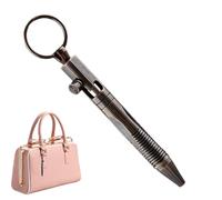 Pocket Pen - Brass Mini Compact Design |Pendant Keychain Brass Pocket Pen | Portable Mini Pens For Everyday Writing, Travel, Office, Journaling, Note Taking And Daily Carry Convenience