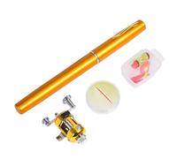 Pocket Pen Fishing Rod, Mini Pole, Telescopic Fishing Pen, Pocket Reels Combination, Lightweight Compact Travel Fishing, Portable Fishing Equipment for Camping, Hiking, Backpackers