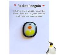 Pocket Penguin, Pocket Penguin Hug, Mini Cute Pocket Penguin Hug Animal Decoration, for Special Cute Penguin Pocket Keepsake Ornament, Encourage Gift for Friends,Lovers, Birthday, Wedding