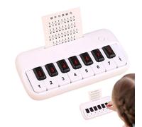 Pocket Piano Educational Musical Instrument 15 Keys with Diverse Music Playback Slim, Lightweight, Portable and Touch Sensitive Keyboard for Practicing Travel Piano for Musicians Piano
